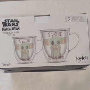 Jolt Mandalorian Drama Collection Glasses - Clear